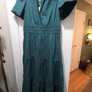 Quince 100% Cotton Maxi Dress